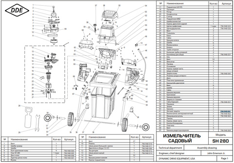 Выключатель DDE SH 280 концевой /автомат защиты