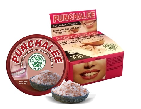 Зубная паста Punchalee с Гималайской Розовой солью, 25гр