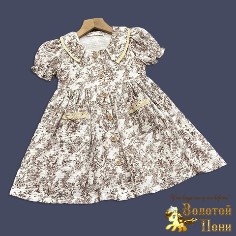 Платье муслин д (3-7) 250311-W2153