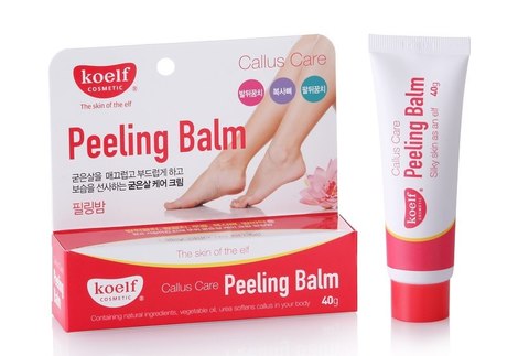 [KOELF] Крем-пилинг д/ног от натоптышей и мозолей CALLUS CARE Peeling Balm, 40 гр