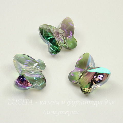 5754 Бусина в виде бабочки Сваровски Crystal Paradise Shine 8 мм