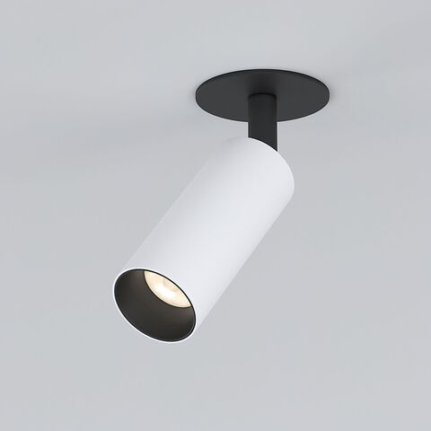 Встраиваемый светодиодный светильник Diffe белый/черный 8W 4200K (25039/LED)