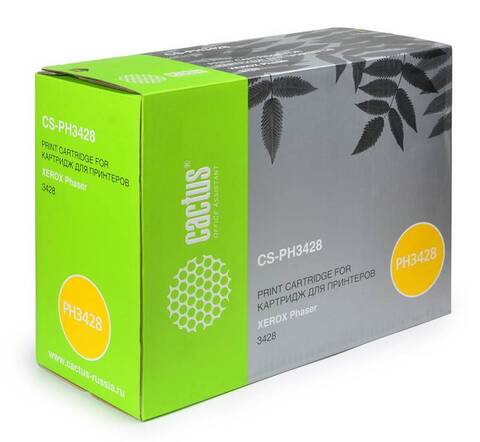 Картридж лазерный Cactus CS-PH3428 106R01245 черный (4000стр.) для Xerox Phaser 3428