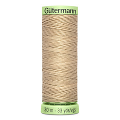 Нить Top Stitch 30/30 м для декоративной отстрочки, Gutermann, 186 крем-брюле