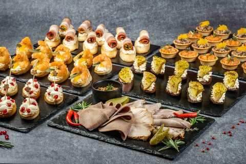 Фуршетный набор «Мольберт», 60 шт.