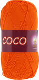 Пряжа Vita Coco 4305 морковный