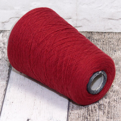 Кашемир FILATI NATURALI ECO CASHMERE 3/18 темно-красный