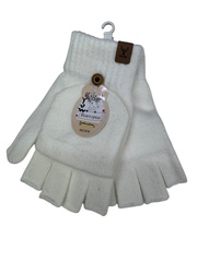 Варежки-перчатки.Без пальцев.Женские. Материал верха: Текстильные. Подклад: Шерсть.12 шт в упаковке, разные цвета.