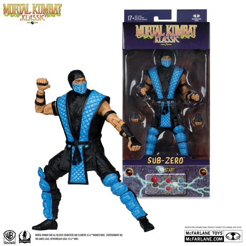 Фигурка Саб Зиро из игры Мортал Комбат Классик Mcfarlane