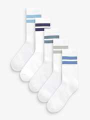 Носки хлопковые для мальчика Next M80-207, 5 шт., Белый