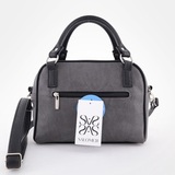 Сумка Саломея 269 македония серый + черный