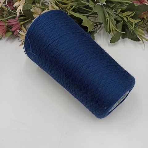 Zefiro Cariaggi 3000м/100гр Меринос с кашемиром и шелком Синий 32449