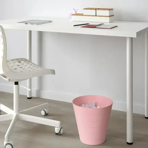 Ведро для мусора Hestra, 6,8 л, розовый, полипропилен