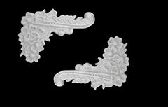 Два силиконовых молда набор Вензель угловой левый и правый