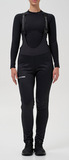 Женские разминочные брюки Nordski Active 2.0 Black W с высокой спинкой