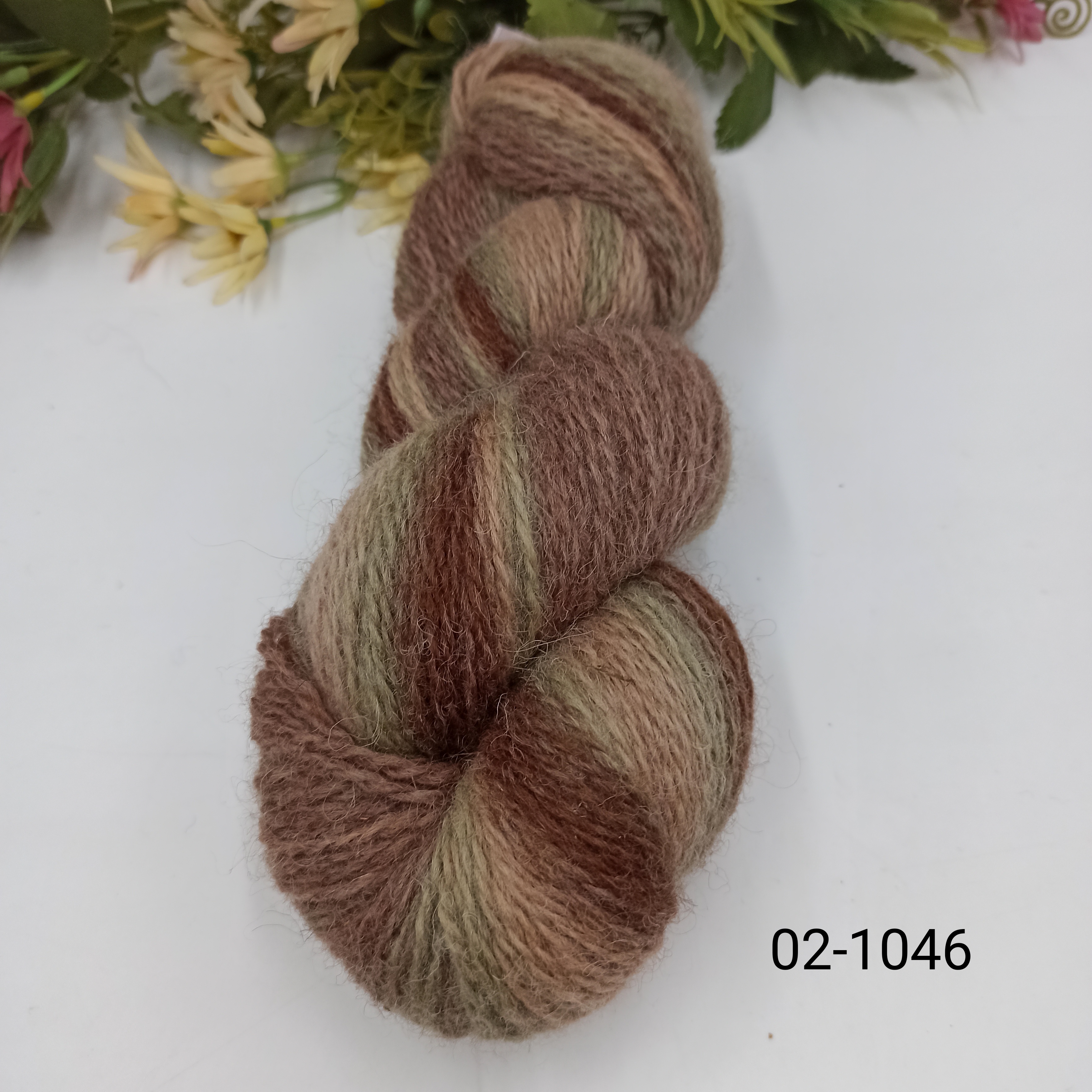 Дундага 6/2 шерсть секционного окрашивания 02-1046