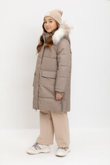 пальто  для девочки  ВК 38094/5 УЗГ