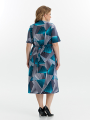 4534 Халат на пуговицах