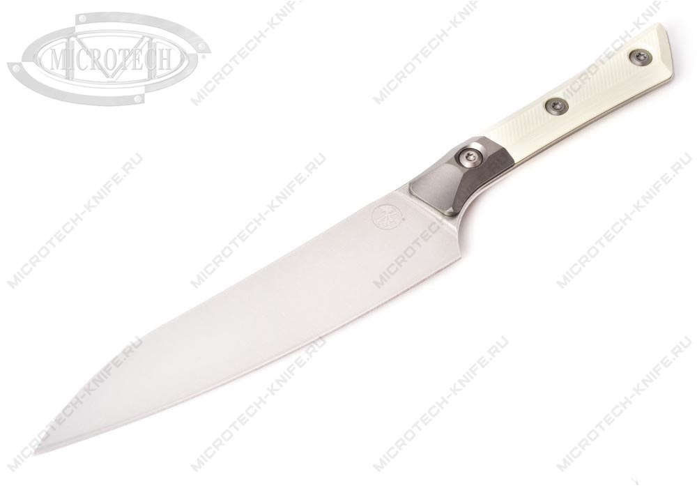 Нож Microtech Kitchen Utility Ivory 3400B-10IV Bolster