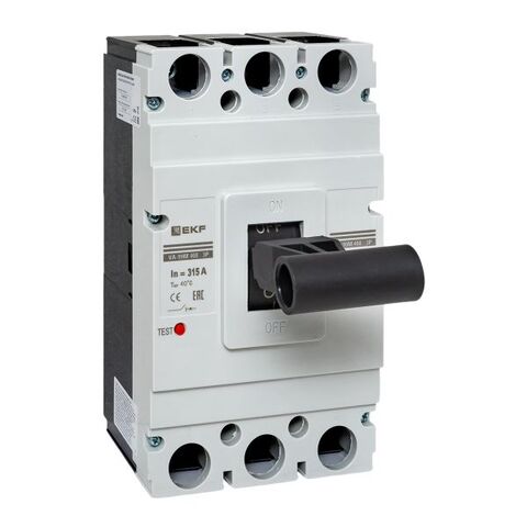 Выключатель автоматический в литом корпусе ВА-99М 400/315А 3P 10In 42кА с термомагнитным расцепителем EKF