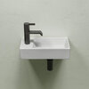 Ceramica Nova Element CN6051RMW Умывальник подвесной прямоугольный (чаша справа, отверстие под смеситель слева), 41.7x21.7, цвет: белый