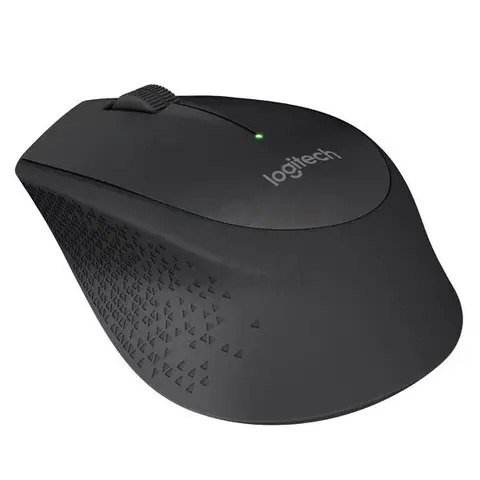 Мышь беспроводная Logitech M280, black (USB, оптическая, 1000dpi, 2but) (910-004306)
