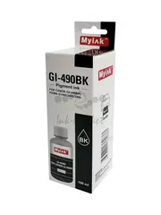 Чернила MyInk GI-490BK для Canon PIXMA G1400, G2400, G3400 (100 мл, black, Pigment)