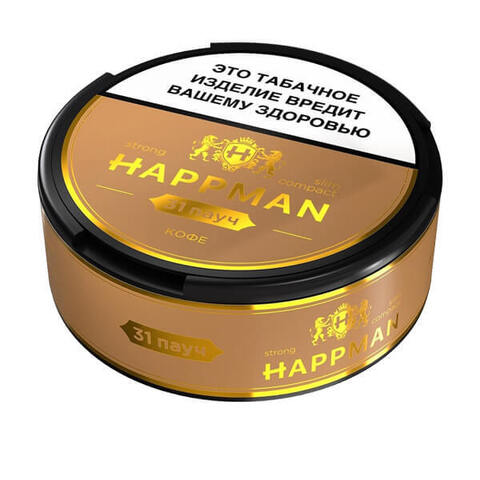 HAPPMAN STRONG SLIM COMPACT 10гр - Кофе