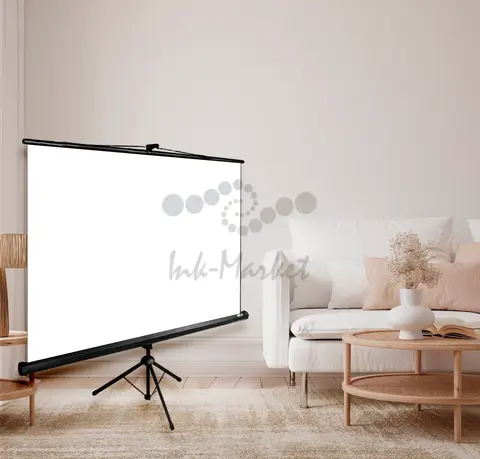 Экран Cactus 100" 124.5x221см Triscreen CS-PST-124x221 16:9 напольный рулонный черный