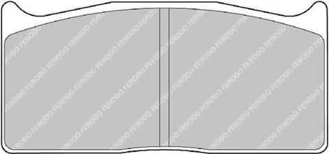 FRP308R Тормозные колодки дисковые спортивые DS3000