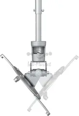 Кронштейн для проектора Cactus CS-VM-PR01L-AL серебристый макс.10кг потолочный поворот и наклон — фото 8