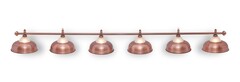 Светильник Fortuna Crown Red Bronze 6 плафонов