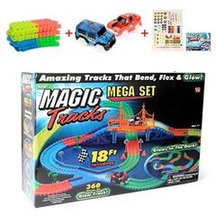 Трасса Magic Tracks 360 деталей Mega Set