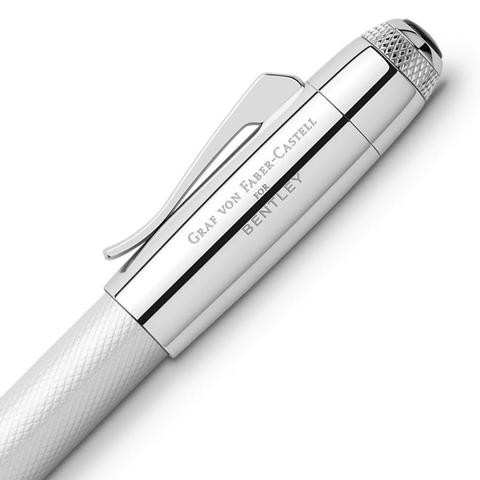 Ручка-роллер Graf von Faber-Castell Bentley White Satin (141808)