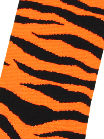 Носки с тиграми оптом оранжевые