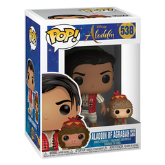 Фигурка Funko POP! Disney Aladdin (Live) Aladdin w/Abu 37022