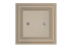 Крышка для розетки кремовая омбре LIREGUS RETRO