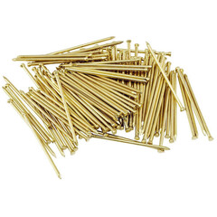 Гвозди 1,4х45 латунированные, финишные