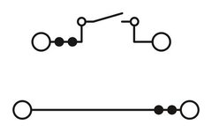 PTTB 4-MT-Клеммы с ножевыми размыкателями