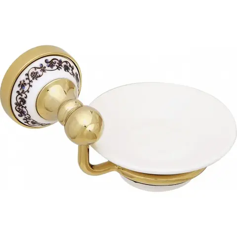 Fixsen FX-78508G Fixsen BOGEMA GOLD FX-78508G Мыльница керамика