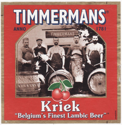 Пиво Timmermans Kriek Lambic