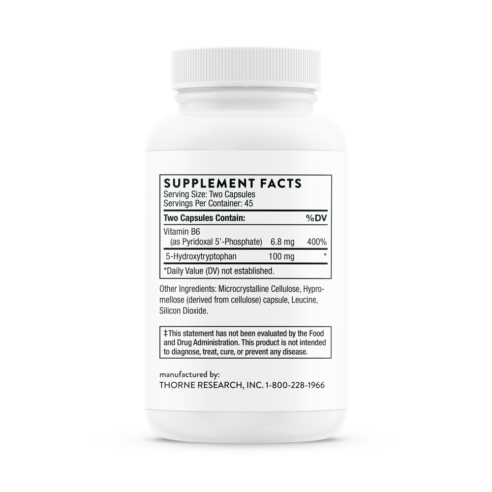 Купить 5-HTP, 5-hydroxytryptophan, Thorne