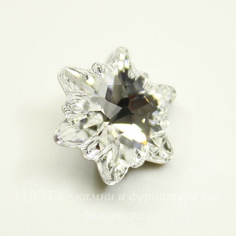 4753 Ювелирные стразы Сваровски Эдельвейс Crystal (14 мм)