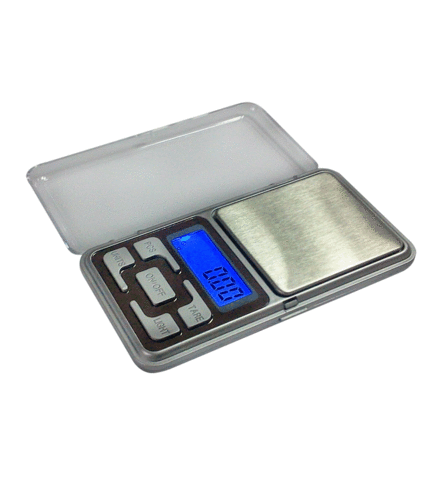 Карманные весы электронные с подсветкой для монет до 200 грамм