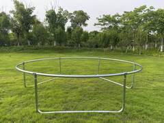 Батут FunFit 12 FT 374 см PRO inside зеленый