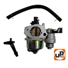 Карбюратор UNITED PARTS 168F/170F/GX160/GX200 с краником (90-0128)