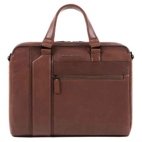 Сумка Piquadro Kobe CA4940S105/TM, цвет: коричневый, материал: кожа натуральная