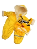 Комбинезон и шапка - Пчелка / желтый. Одежда для кукол, пупсов и мягких игрушек.