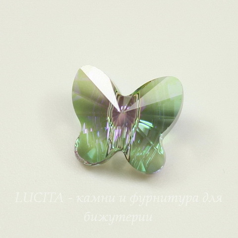 5754 Бусина в виде бабочки Сваровски Crystal Paradise Shine 8 мм