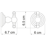 Ammer K-7023D (ранее К-7023) Крючок двойной